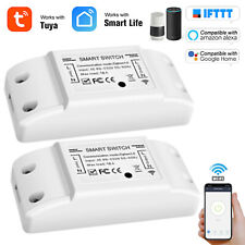 2pcs WIFI Smart Switch Timer Module Dual-mode On/Off Device Voice Control O3K0 - Monroe Township - US