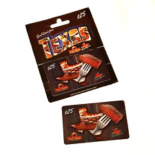 $50.00 Texas Corral Grill & Saloon Physical Gift Cards (2 @ $25) READ CAREFULLY