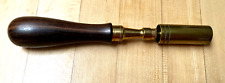 28 G Brass Chamber Brush with Brass Cap & Rosewood Handle