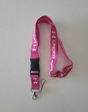 Top Clothing Brand Car Keys Holder Under Armour One Size Pink Lanyard & Clip