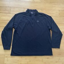 Vintage Nike ACG 1/4 Zip Fleece Pullover Black Jacket Men’s Size Large