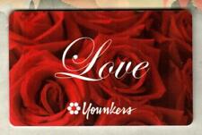 YOUNKERS Love, Red Roses 2008 Gift Card ( $0 )