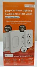 SWITCHMATE Snap On Smart Switch Bonus Starter Kit 1 Power 2 Rocker SKLPP00R2 NEW - Chino - US