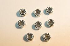 3-48 NYLON INSERT LOCK NUT ZINC PLATED QTY (8) - Macon - US