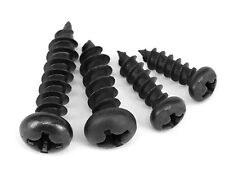 M3 M3.5 M4 Black Steel Phillips Cross Pan Head Self Tapping Screws - CN