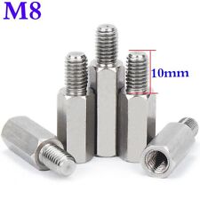 M8 - 1.25 Male-Female Stainless Steel Hex Column Standoff Support Spacer Pillar - CN