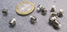 18-8 Stainless Steel Set Screws, Nylon Tip, 1/4-20 x 3/16 Thread Length, 10 Pcs - Byron Center - US"