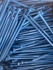 (500) Slotted Hex Head 1/4 x 6 Concrete Masonry Screws Tapcon - Munster - US