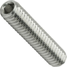 1/4-28 x 1 Socket Set Screws Allen Drive Cup Point Stainless Steel Qty 25 - West Hempstead - US"