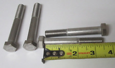 PACK OF 4 - 1/2-13 x 3-1/2" THE S30400 Stainless Steel Hex Bolts - Denver - US"