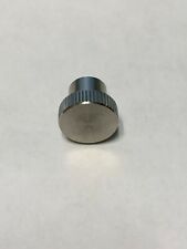 3/4 Stainless Steel Straight Knurled Knob, M6 x 1 Blind Tap - Muskegon - US"