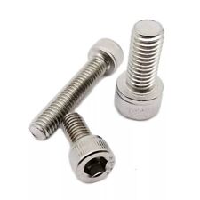 M1.6 M2 M2.5 M3 M4 M5 304 Steel Allen Hex Socket Cap Head Screws Bolts DIN912#C1 - Linden - US