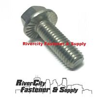 (100) 1/4-20x5/8 Stainless Serrated Hex Head Flange Bolts Screws 1/4x20x5/8 - Minneapolis - US