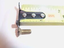 #12-24 x 1/2 Brass Slotted Oval Head Machine Screw VINTAGE Made in USA Qty 25 - Anacortes - US"