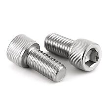 M8-1.25 x 12mm Socket Head Cap Screws Bolts, Allen Socket Drive, Stainless St... - US