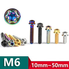 M6 Titanium Flange Bolts Torx Motorcycles Screw 10mm 15 20 25mm 30 35 40 45 50mm - CN