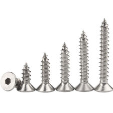 Hex Socket Countersunk Flat Head Self Tapping Screws 304 Stainless Steel M2-M6 - CN