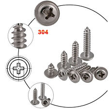 Self Tapping Phillips Flanged Pan Head Screws 304 Stainless Steel M2丨2.3丨2.6丨3丨4 - CN