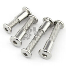 M6 M8 Flat Head Hex Socket Screw 304SS Furniture Screws Connector Bolt & Nut - CN