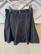 Athleta Dark Gray Skort Skirt Active Tennis Athleisure Size 4