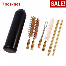 7pcs Gun Cleaning Kit for Cal.38/357/9mm Pistol Barrel Rod Brush Cleaner Tools