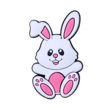 1 pc. Silicone Focal Bead, Beadable accessories Easter Bunny Rabbit