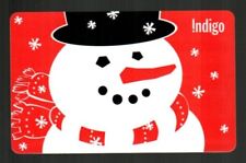 INDIGO ( Canada ) Snowman 2013 Gift Card ( $0 )