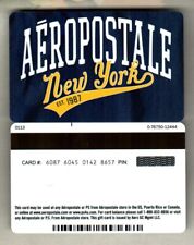 AEROPOSTALE New York Est. 1987 ( Blue ) 2013 Gift Card ( $0 )