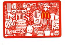 McDonald's Slogans Fries McNuggets Arch Gift Card No $ Value Collectible