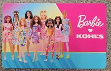 Kohl's Barbie Dolls Heart Gift Card No $ Value Collectible