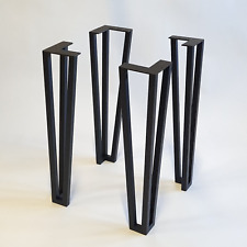 Industrial Metal Table Legs -FOURY SMART, Set of 4, Steel Dining Desk Table Legs - Toronto - Canada