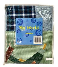 My World Valance Construction, Tools Kid's Room Boys Room Window Curtain, New