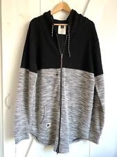 LIRA Clothing CRTV SCTY Men's Hoodie Zip Up Hooded Sweater Knit Jacket Size XL