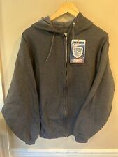 Jerzees Mens Zip Up Jacket Grey Small Brand New Mens Clothing