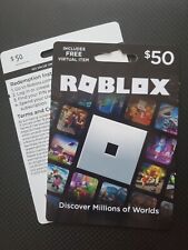 Roblox Gift Cards 50 Dollars