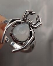 Size 7 Silver-color Metal Spider Ring