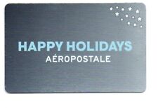 Aeropostale Happy Holidays Shiny Gift Card No $ Value Collectible