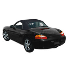 Porsche Boxster Convertible Top, Black German A5 Cloth, Plastic Window