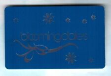 BLOOMINGDALE'S Happy Hanukkah, Snowflakes 2007 Gift Card ( $0 )