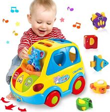 Baby Toys for 1 Year Old Boy Girl Musical Bus 6-12 12-18 Months... - New York - US