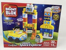 BRIGHT BLOX Smart Space Explorer Smart Blocks for Smart Kids 1-5 Yrs 33 pcs - Grand Prairie - US