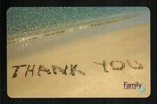 FAMILY CHRISTIAN Thank You, Beach 2012 Gift Card ( $0 )