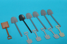 Playmobil Lot of Shovels for Figures, Construction, Farm, Western