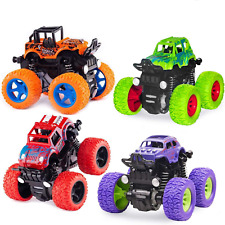 Monster Truck Toys - Friction Powered Toy Cars Push and Go Vehicles for Kids Bes - Denver - US