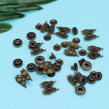 10 Sets Snap Fasteners Craft Accessories Unique Button Jacket Metal