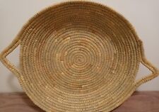 Woven Straw Basket with Handles 16 X 21 - Toronto - Canada"