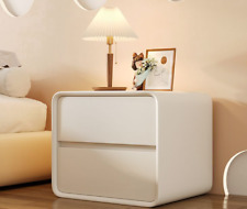 LaPHing HoUSe Smart bedside table minimalist cream style solid wood light luxury - Toronto - Canada