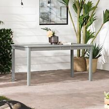 Fashionable and Durable Dining Table, Gray Practical and Durable Dining Table - US