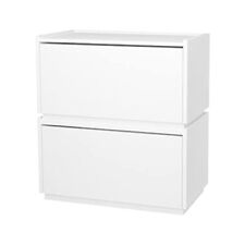 Stackable Lift-up Door Cabinet Dresser, Set of 2 Storage Bins with Lids, Multi-P - Toronto - Canada