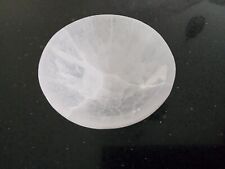 Selenite Bowl with stand to Charge & Cleanse Jewellery & Crystals 6cm